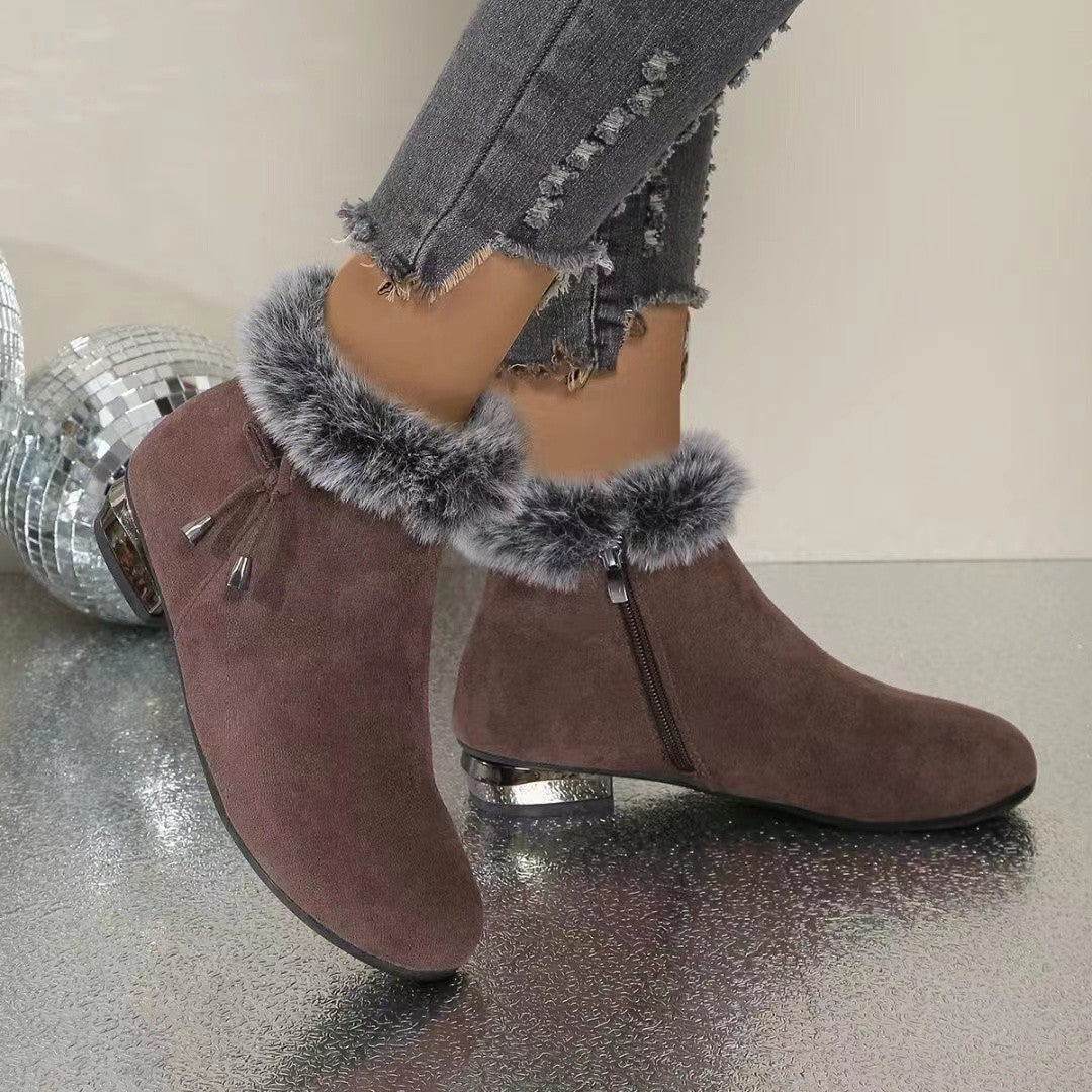 Aurene| Botines Elegantes Tacón Medio