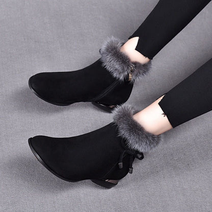 Aurene| Botines Elegantes Tacón Medio