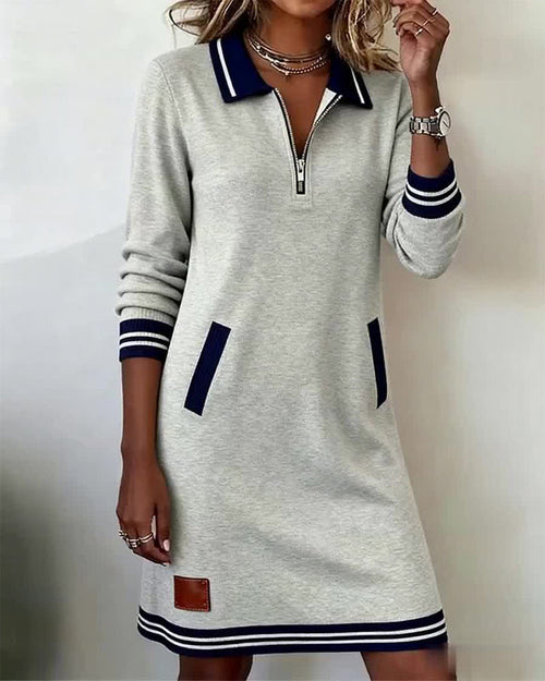 Melviera | Vestido Elegante Manga Larga
