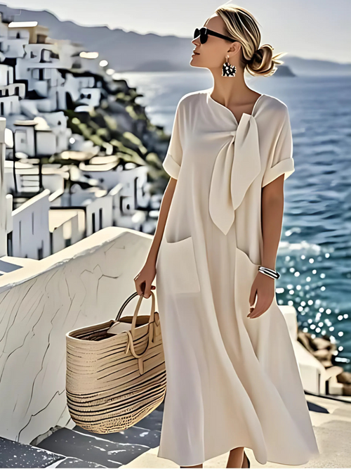 Vestido Elegante Ella™ con Bolsillos